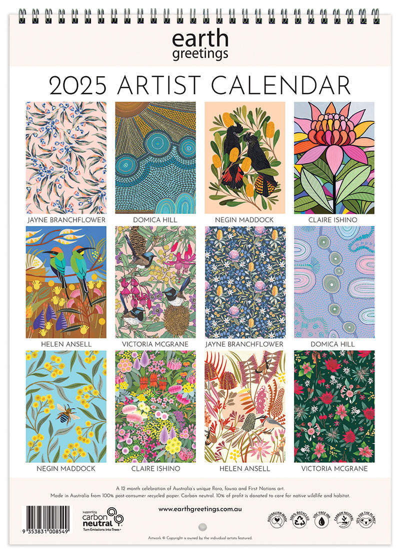 2025 Artist Calendar