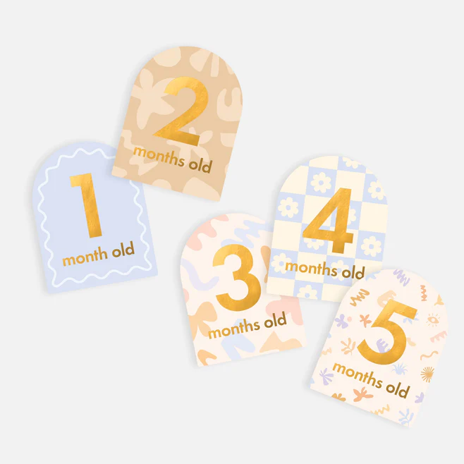 FOX & FALLOW - BABY MILESTONE CARDS - HELIOS