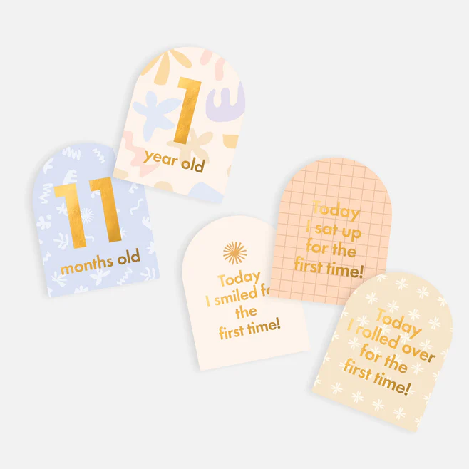 FOX & FALLOW - BABY MILESTONE CARDS - HELIOS