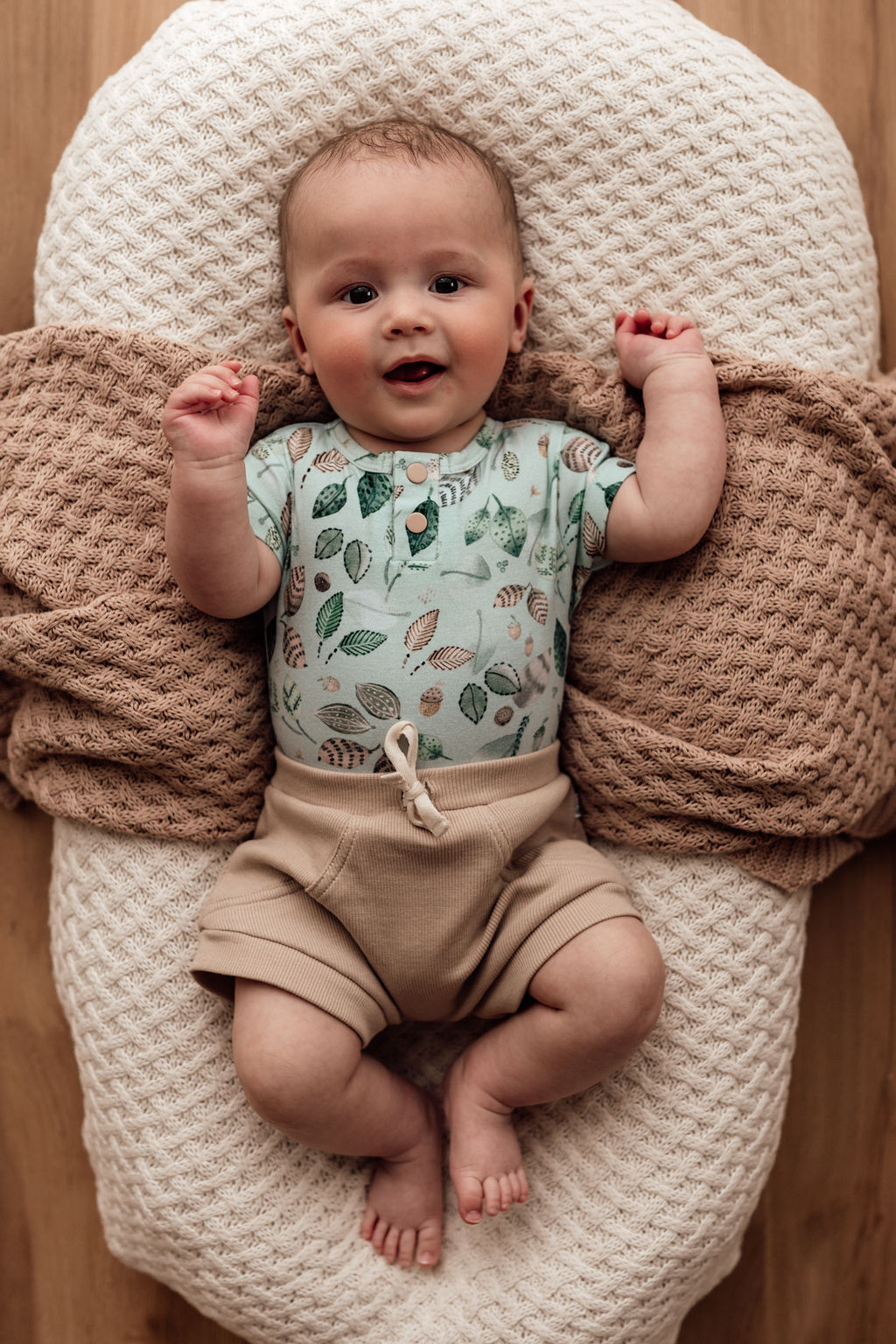 SNUGGLE HUNNY DAINTREE SHORT SLEEVE BODY SUIT