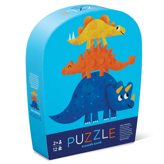 12PC MINI PUZZLE - DINO FRIENDS