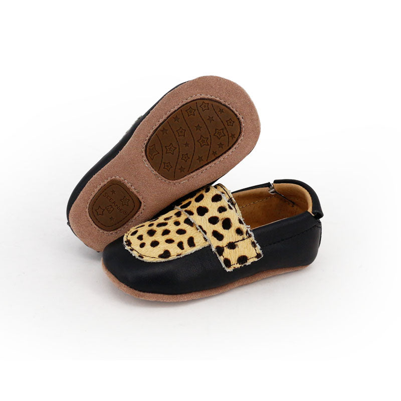 Pre Walker Loafers Black/Leopard